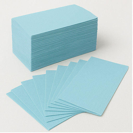 RMH3 Dental Disposable Patient Bibs BLUE 13\