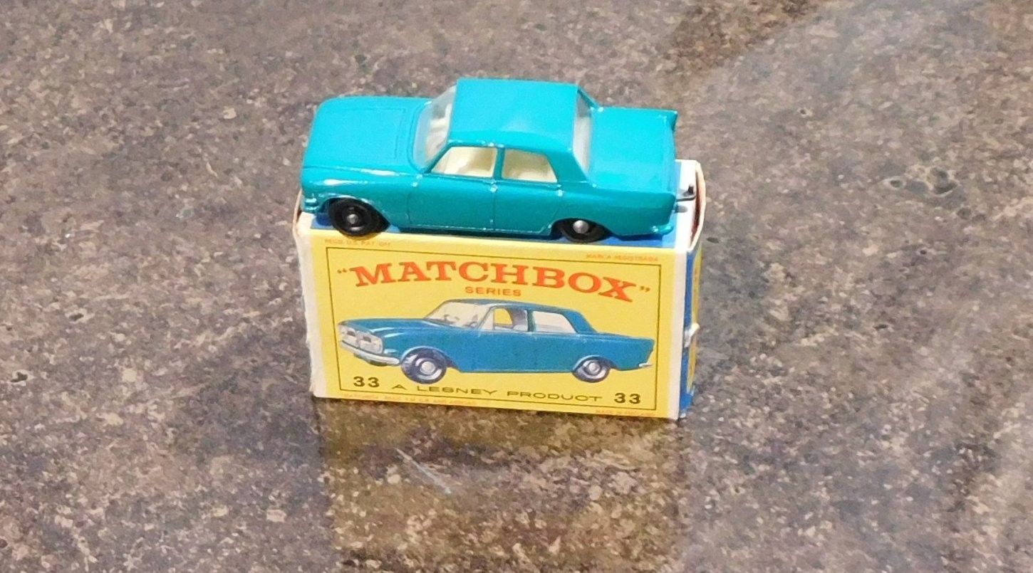 1963 Lesney Ford Zephyr Mark III Absolutely MINT. Original Box
