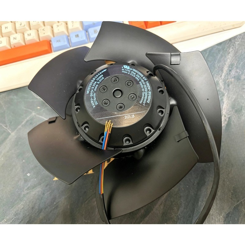 New Ebm-papst W2D225-EB14-14 Spindle Motor Fan 400V For Siemens Cooling Fan