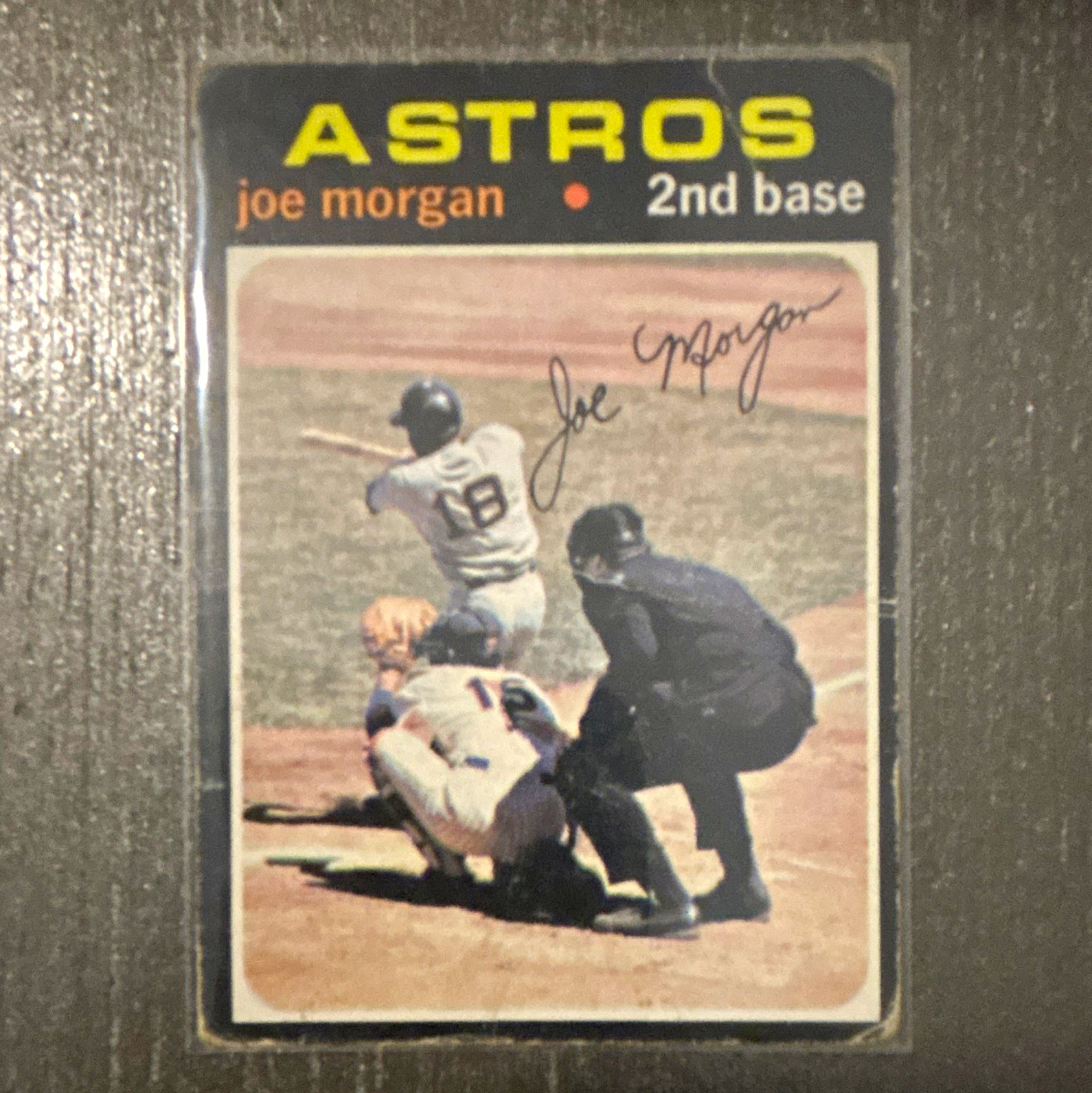 Topps 1971 Topps Joe Morgan #264 Houston Astros MLB Baseball Trading Card