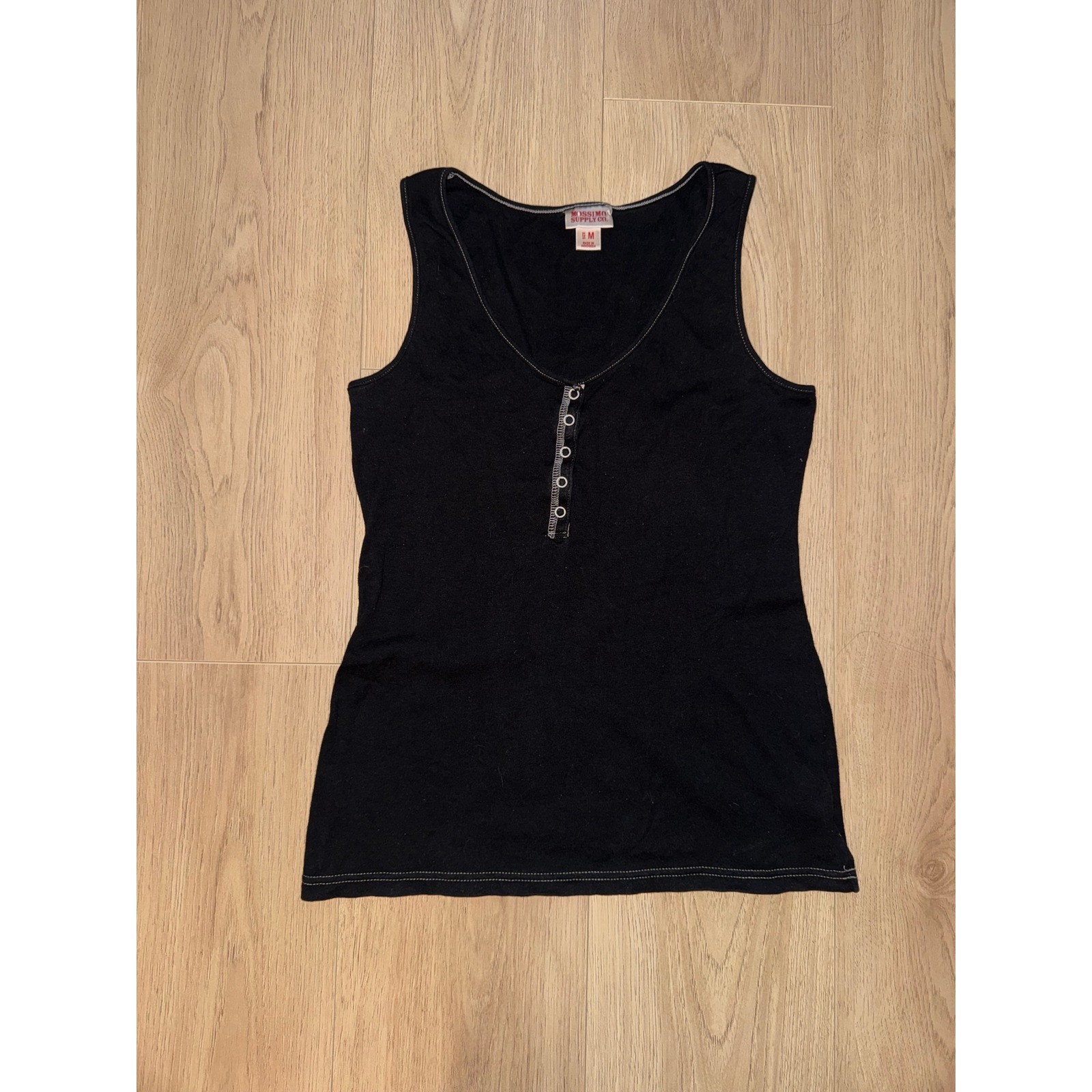Mossimo Supply Co Henley Tank Top
