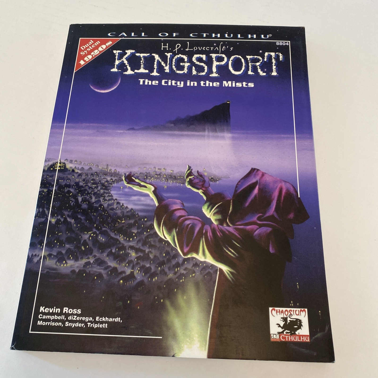 H. P. Lovecraft\'s Kingsport : City in the Mists (2003, TPB) Call of Cthulhu RPG H. P. Lovecraft\'s Kingsport : City in the Mists (2003, TPB) Call of Cthulhu RPG