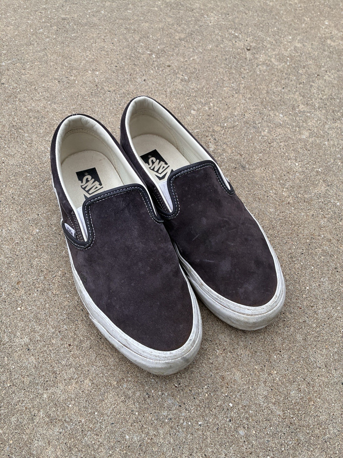 Vans Premium Slip-on Skate Shoes Navy 10.5 OTW Men’s