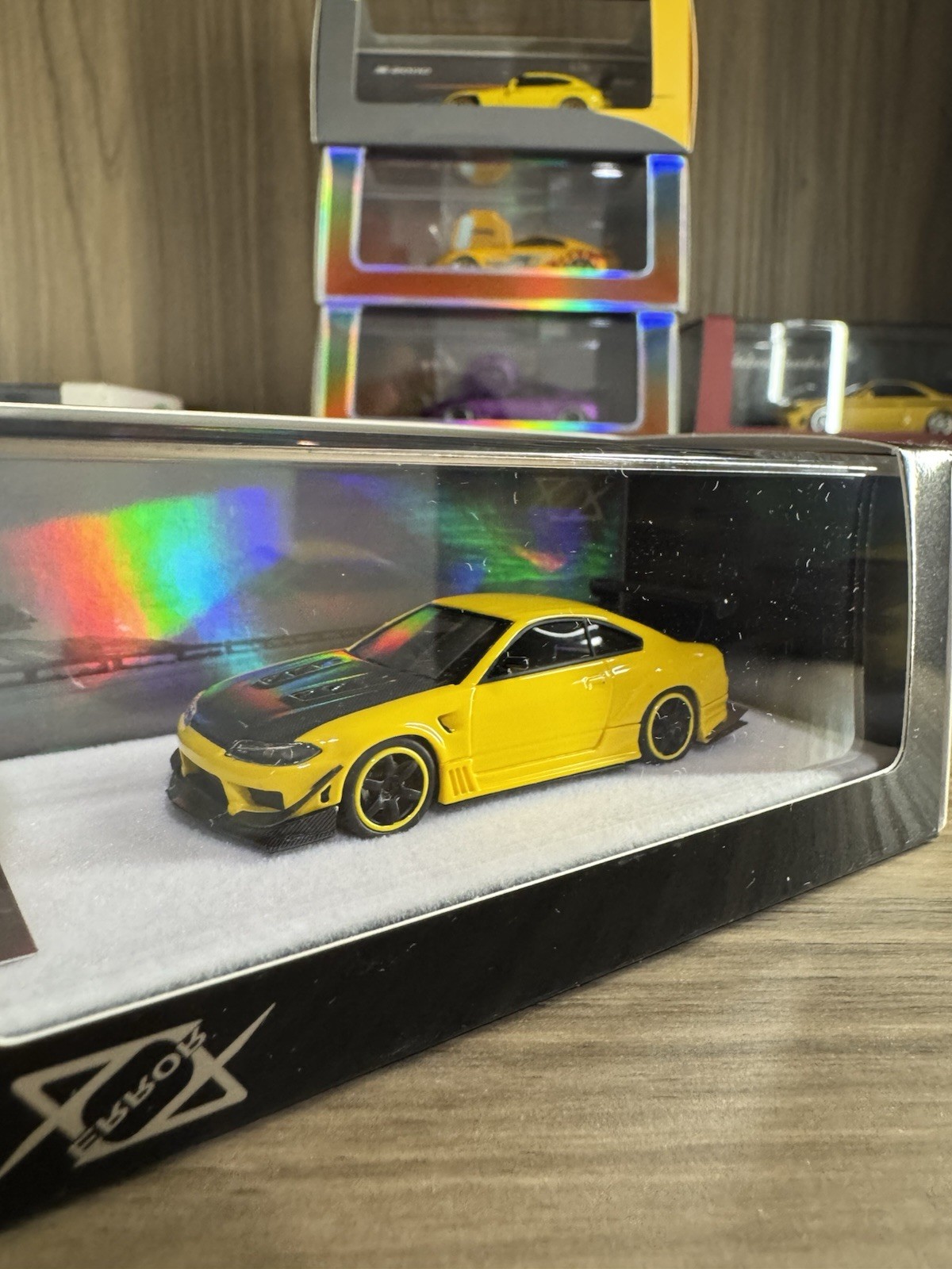 Error 404 1:64 2002 Nissan Silvia S15 Yellow Limited 499