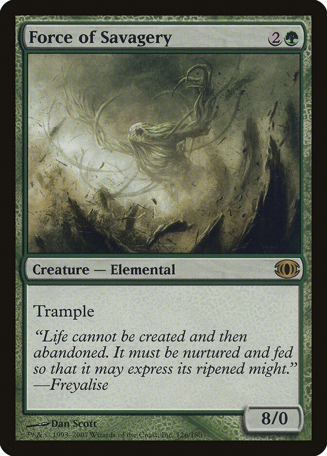 Force of Savagery (126) Future Sight FUT MTG Magic