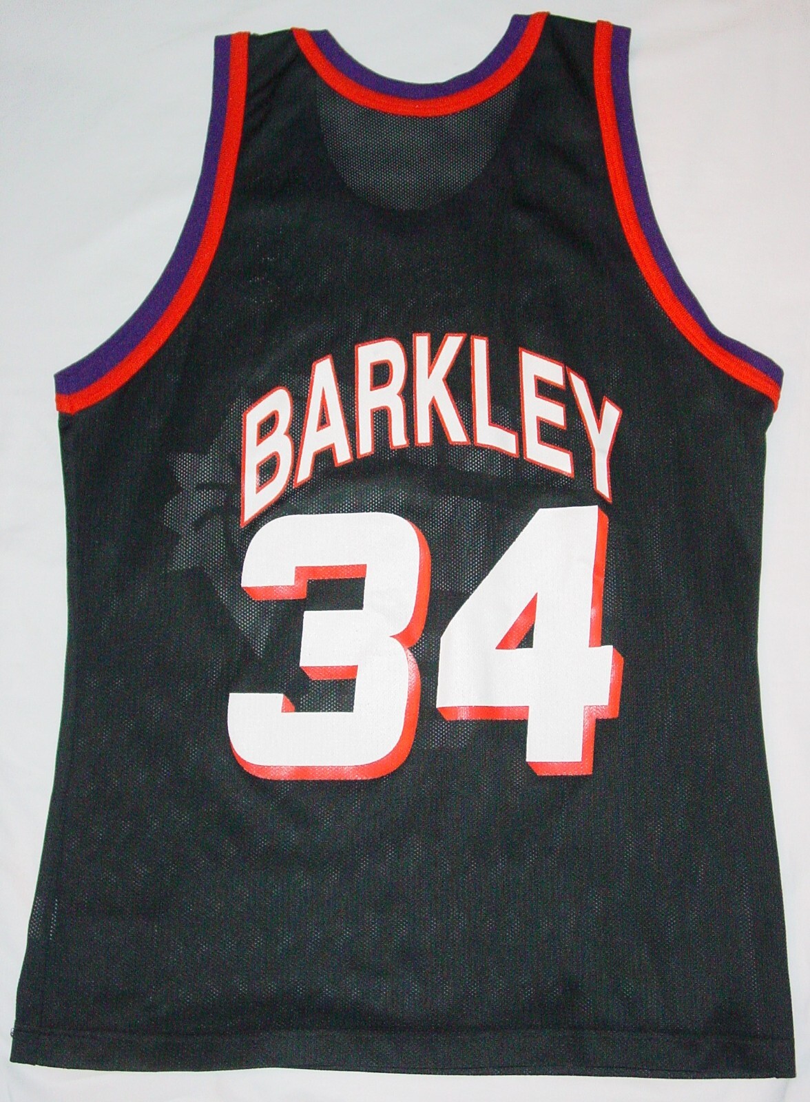 SWEET VINTAGE 1990's CHAMPION CHARLES BARKLEY PHOENIX SUNS JERSEY - SIZE 40