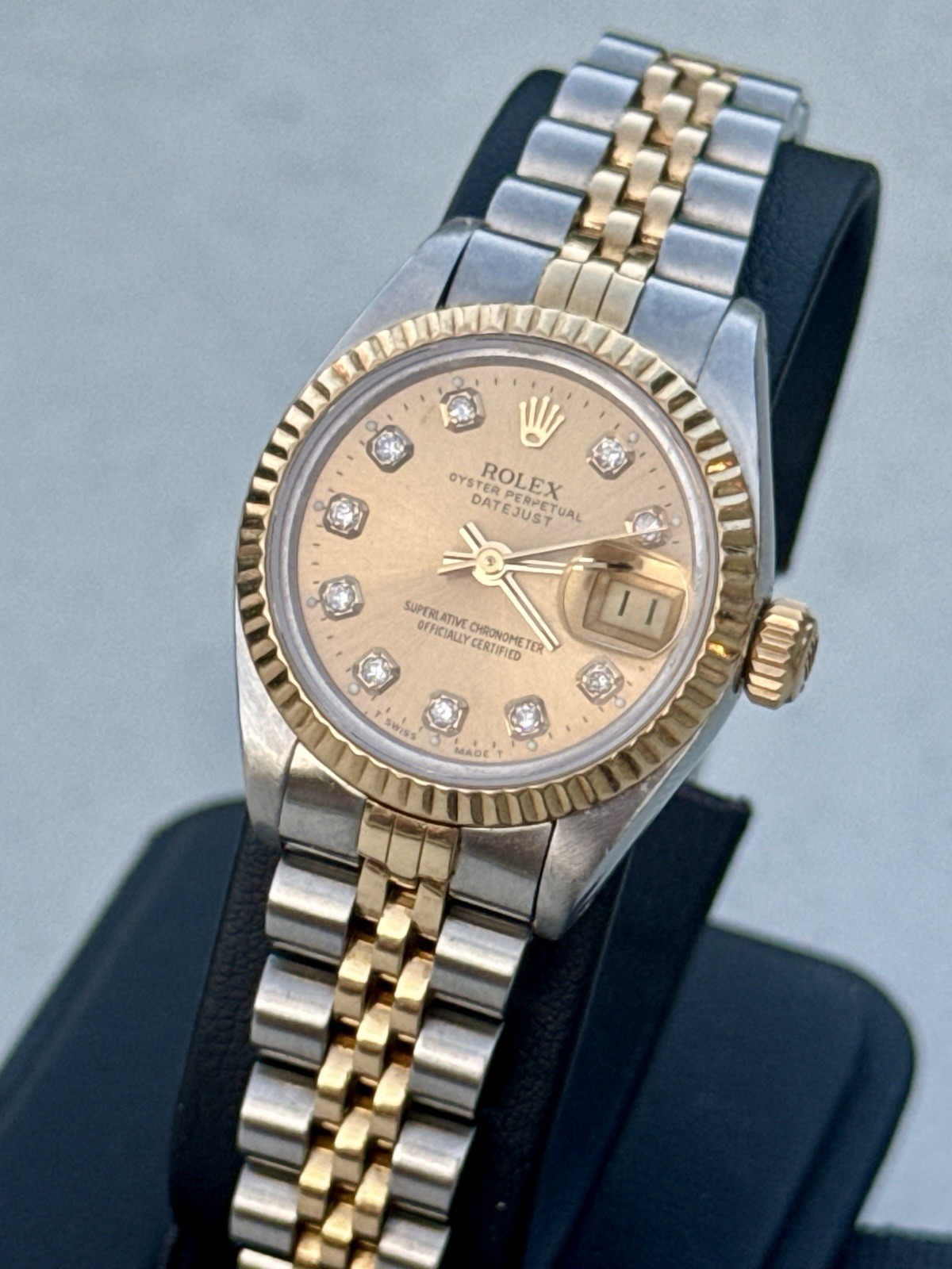Rolex Lady Datejust 69173 18K Gold + Steel 26mm Genuine Luxury Watch SERVICED