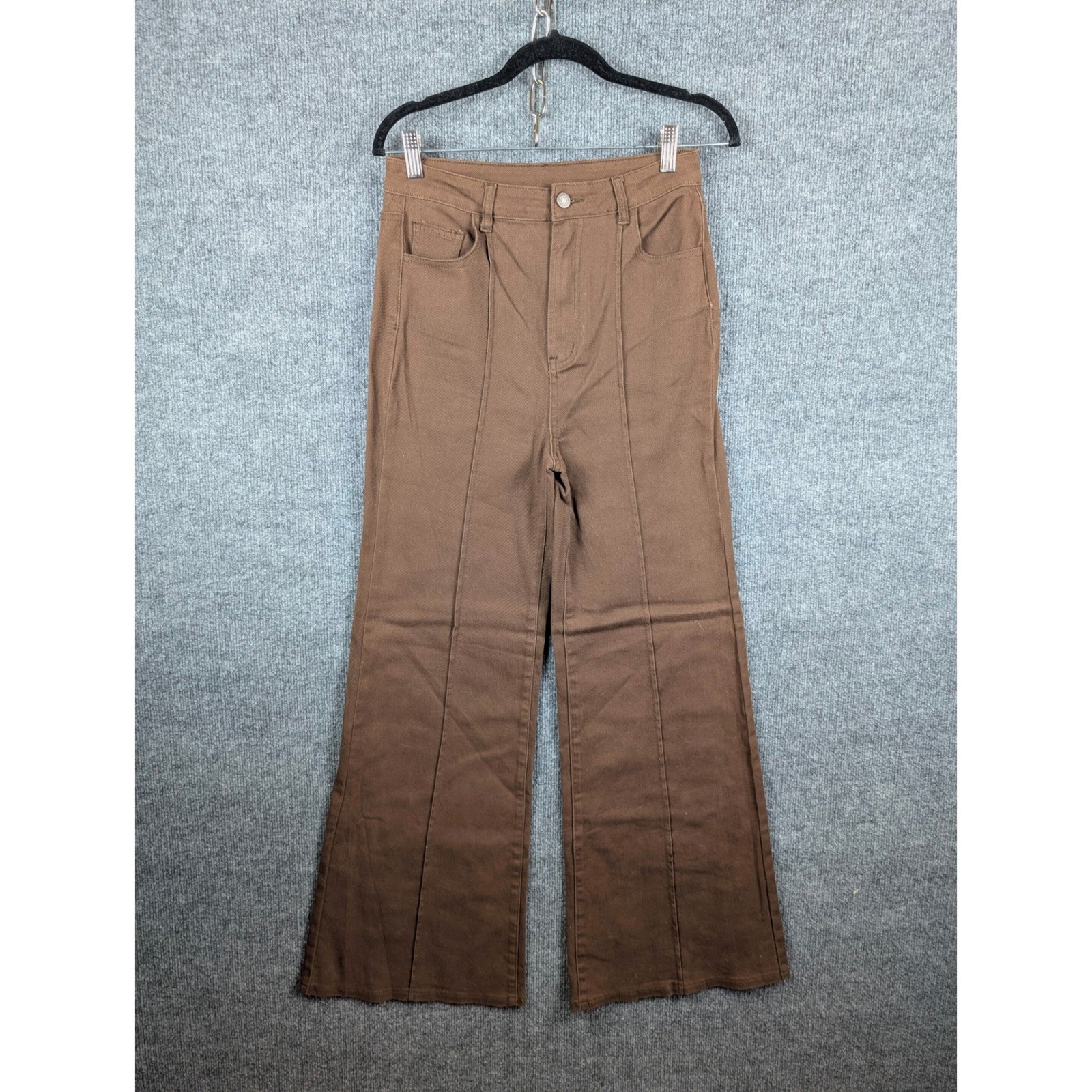 Free Market Flying Tomato M Brown Wide Leg Boho Pants Fall Autumn Harvest Retro