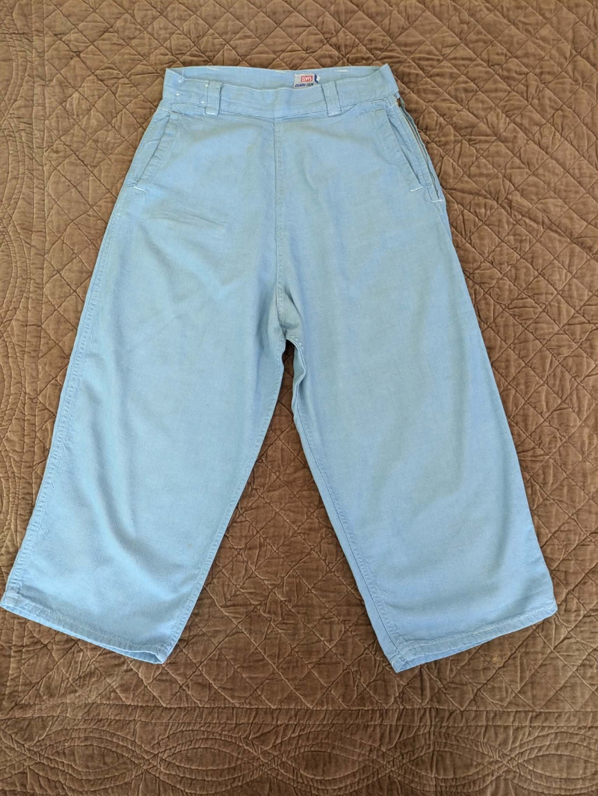 1950s blue cotton Levi pants