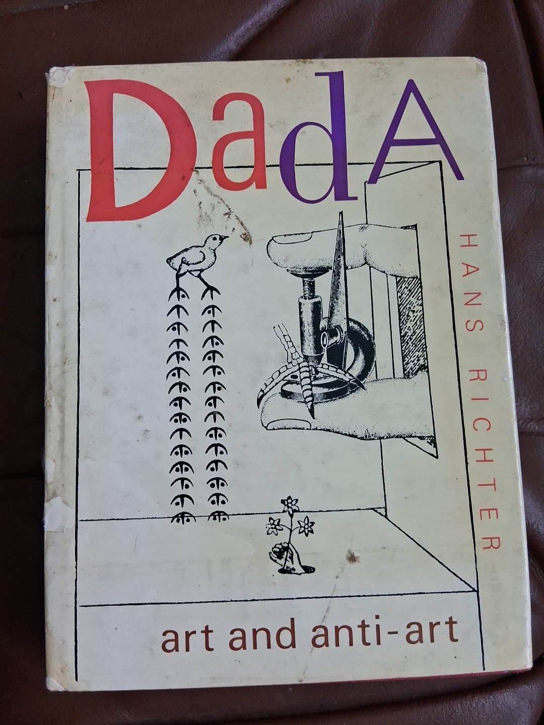dada art and anti-art hans richter hardcover art book history