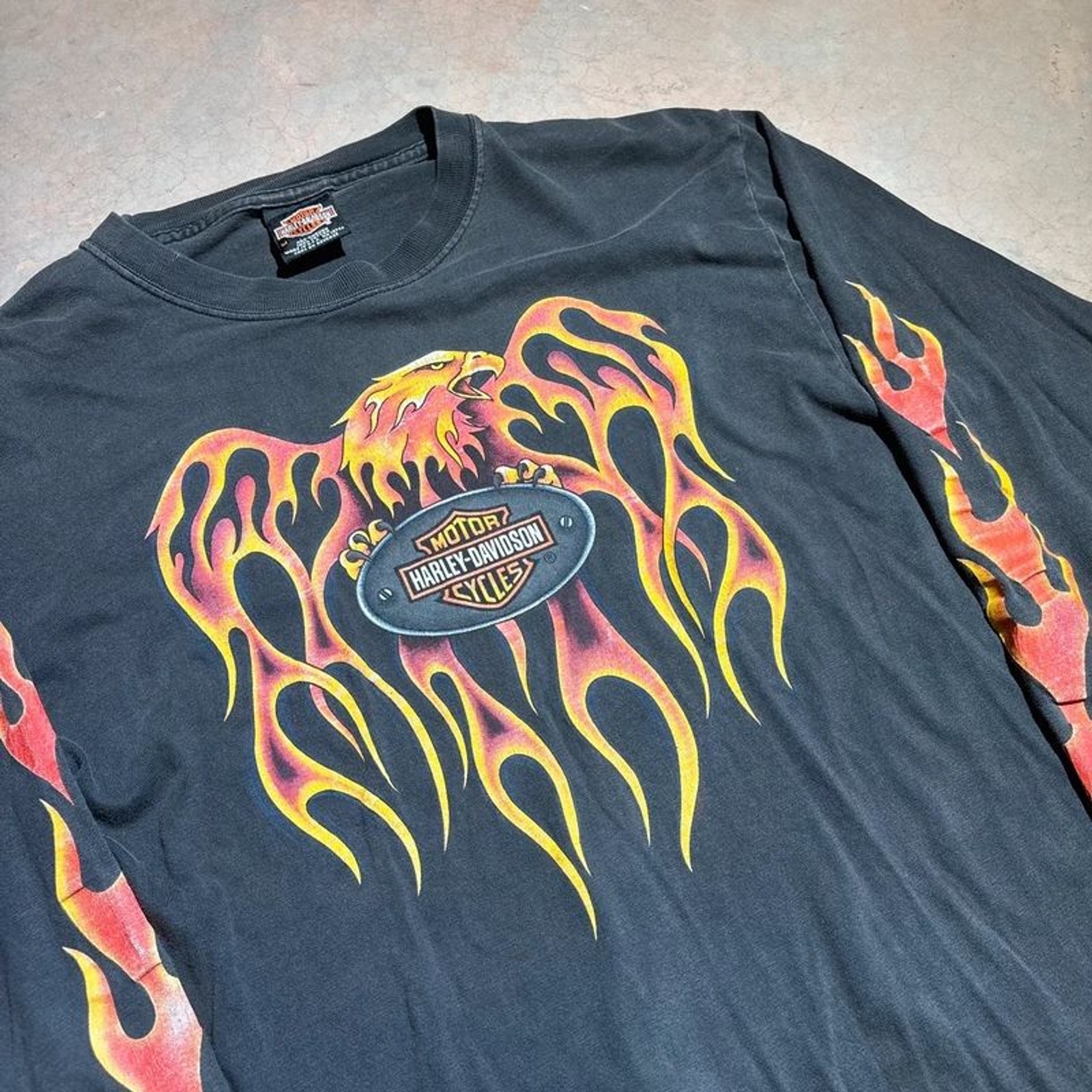 vintage 2001 harley davidson quad hit flamer grail
