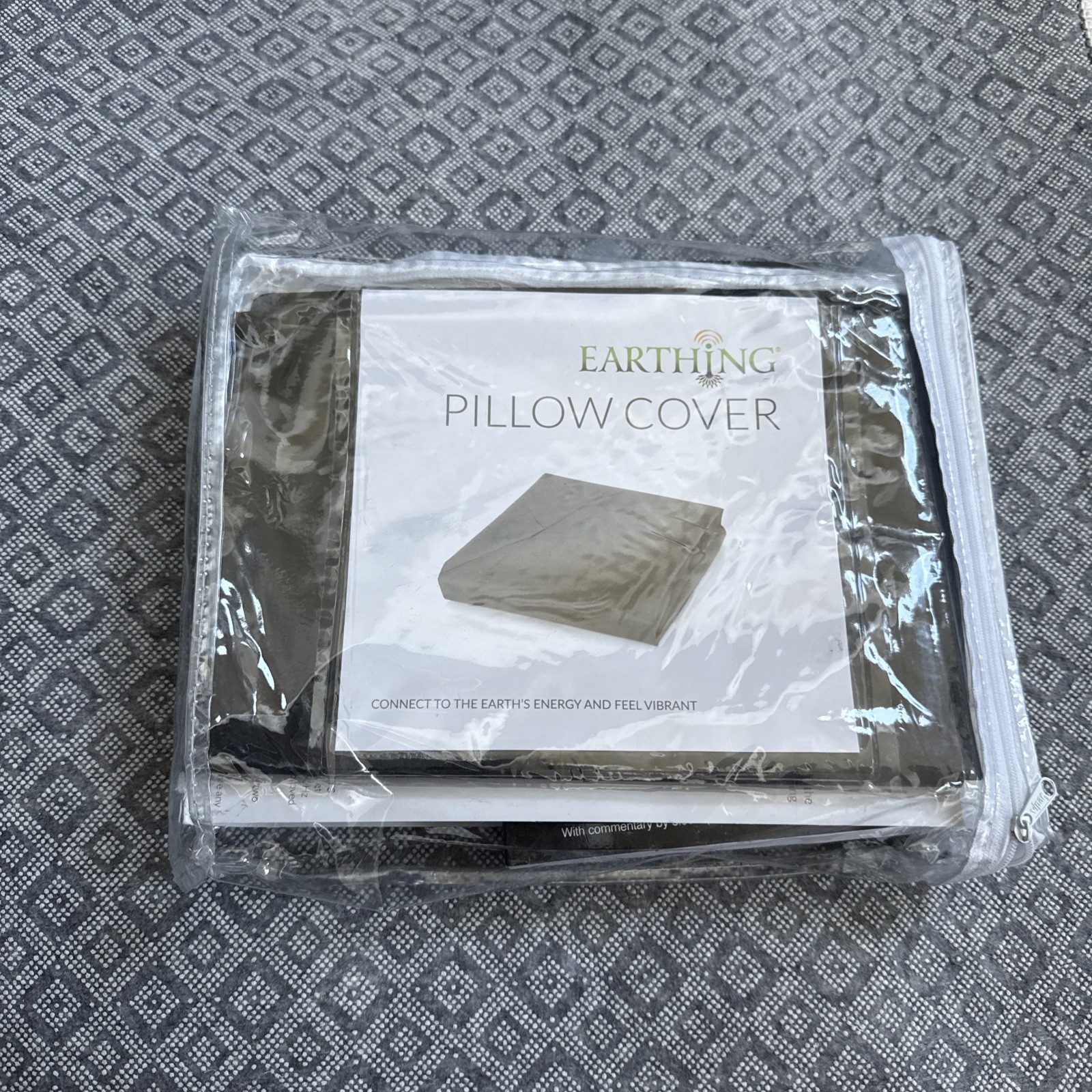 EARTHING Pillow Cover Kit NEW Grounding Conductive Clint Ober Black King Size EARTHING Pillow Cover Kit NEW Grounding Conductive Clint Ober Black King Size