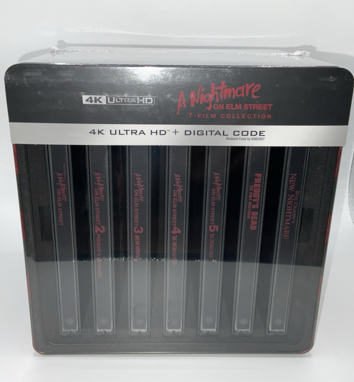A Nightmare On Elm Street 7-Film Collection 4K Steelbooks / Case - Double Boxed