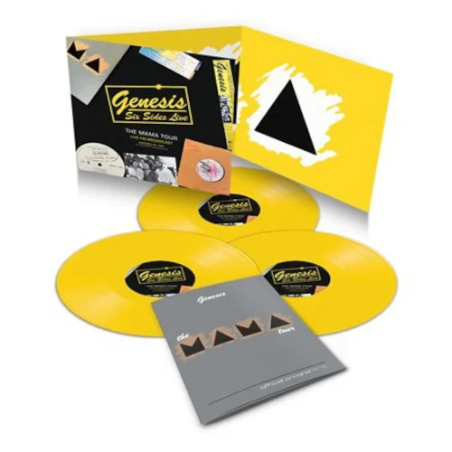Genesis - Six Sides Live, Vol. 3: Live FM Broadcast 1983 3LP Yellow Vinyl Record