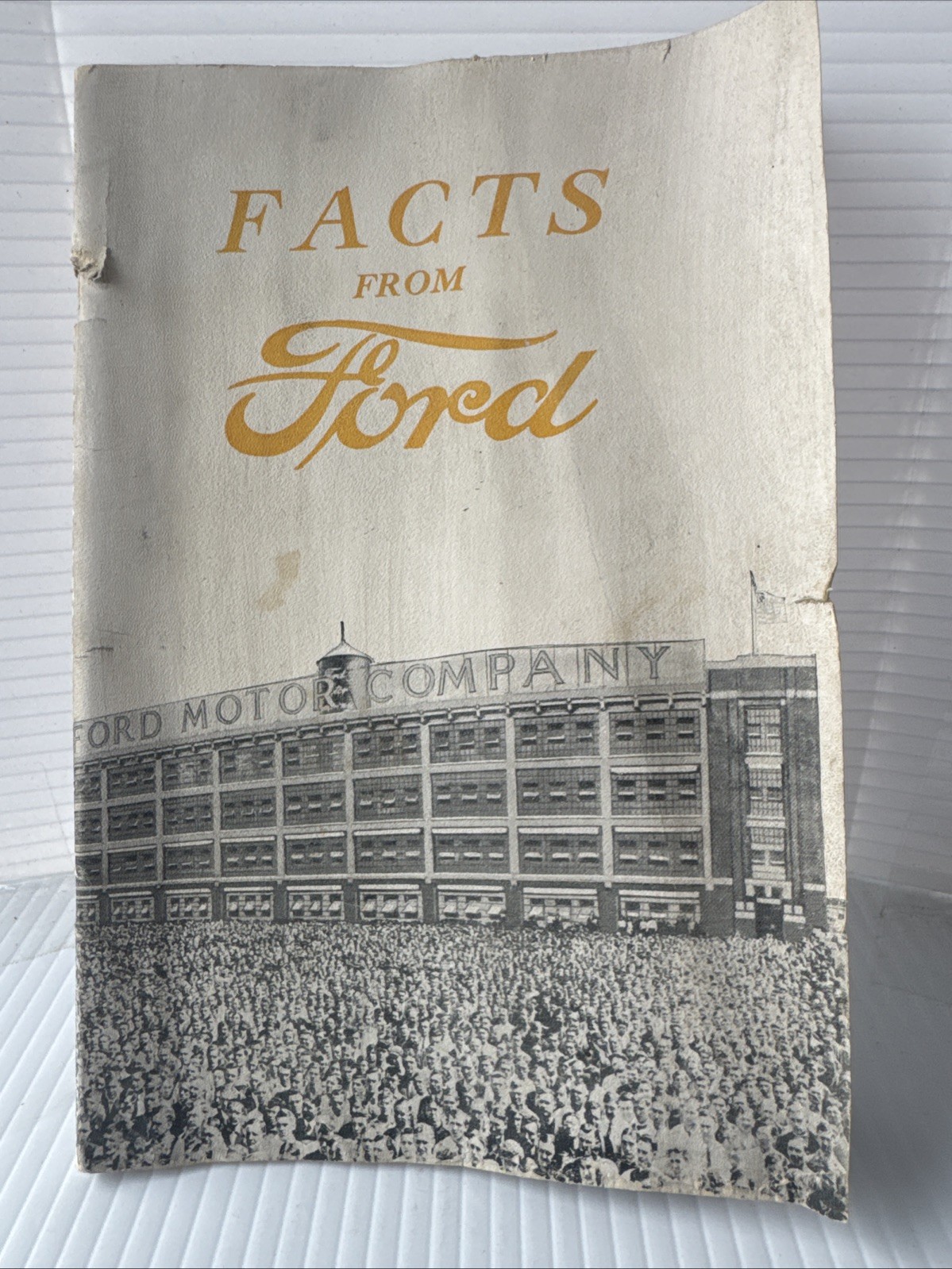 Vintage Facts From Ford Fourth Edition 1920 Booklet Vintage Facts From Ford Fourth Edition 1920 Booklet