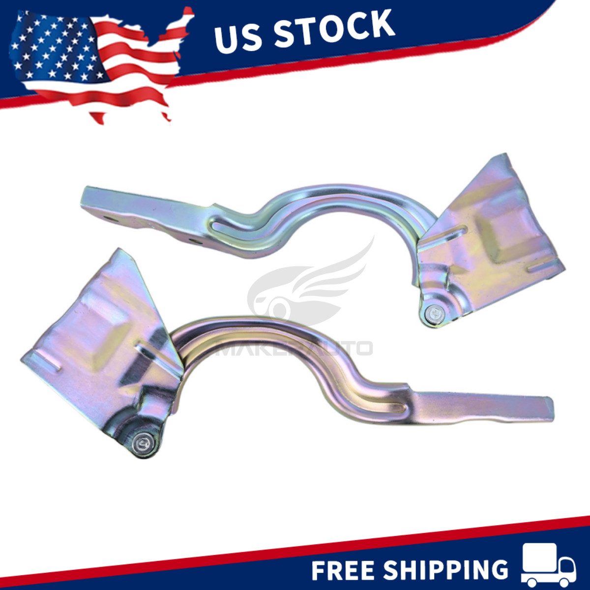 2PCS LH&RH Hood Hinges 66920M7000 66910M7000 For 2019-2023 Kia Forte