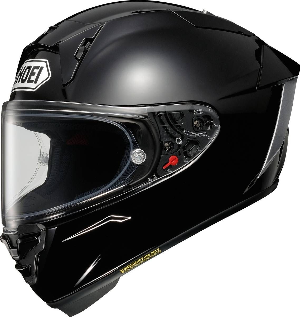 Shoei Adult's X-15 Motorcycle Helmet Black Size Medium - 0105-0105-05 Shoei Adult's X-15 Motorcycle Helmet Black Size Medium - 0105-0105-05