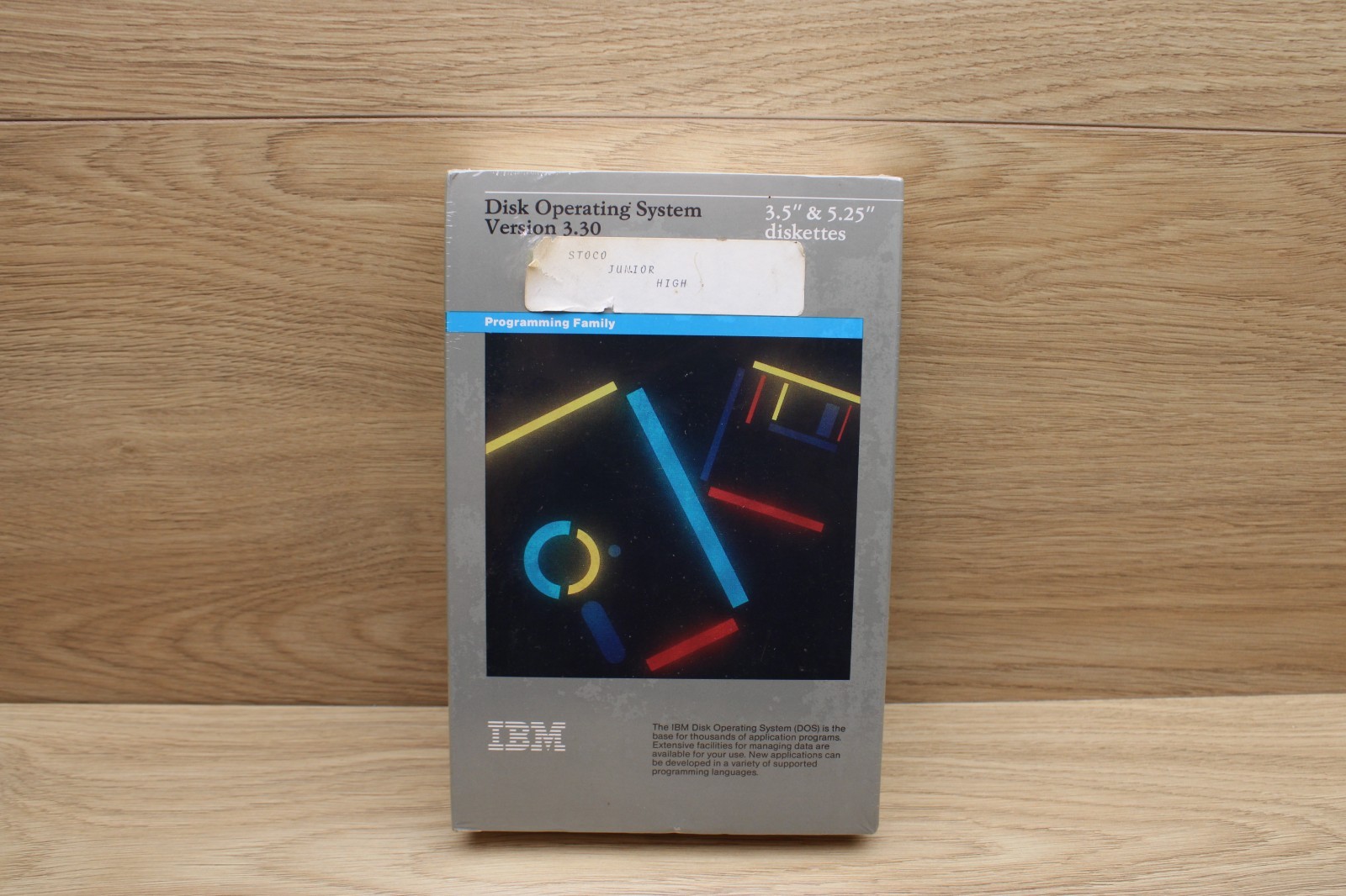 NOS 1987 IBM DISK OPERATING SYSTEM 3.30 DISKETTES IN THE BOX - 3.5 NOS 1987 IBM DISK OPERATING SYSTEM 3.30 DISKETTES IN THE BOX - 3.5