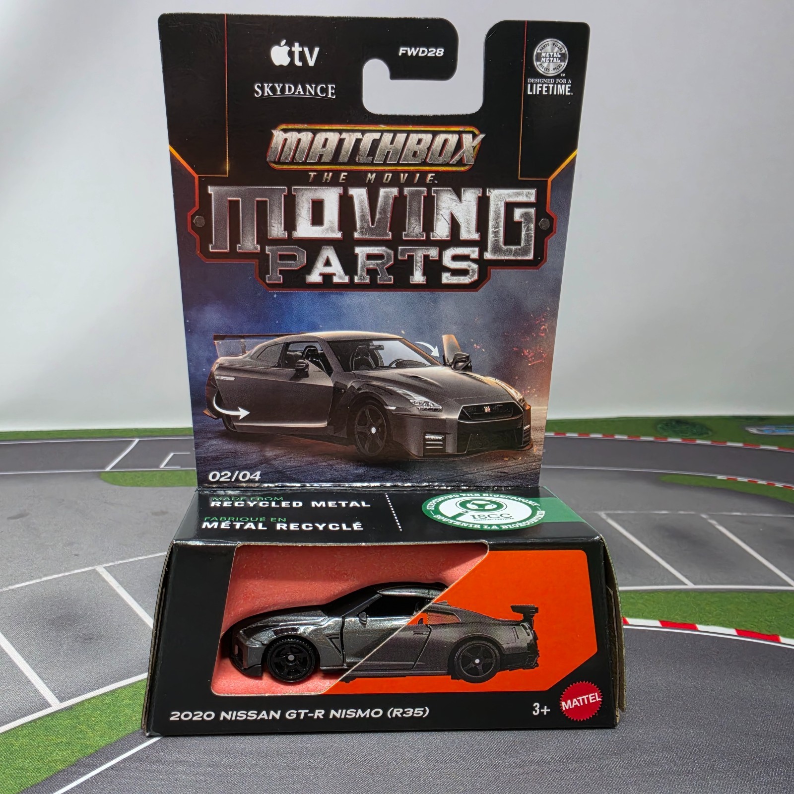 2020 Nissan GT-R Nismo R35 * 2026 THE MOVIE Matchbox Moving Parts Case R ZB68