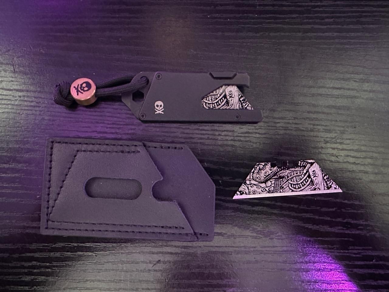 Pete’s Pirate Life Big Idea Design TP Slide Utility Knife w/ PPL Brass Bead Pete’s Pirate Life Big Idea Design TP Slide Utility Knife w/ PPL Brass Bead