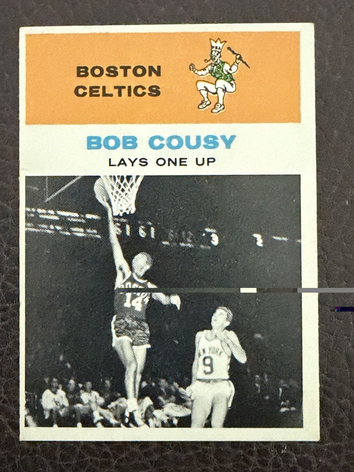 1961-62 Fleer - Bob Cousy #49 NM 1961-62 Fleer - Bob Cousy #49 NM