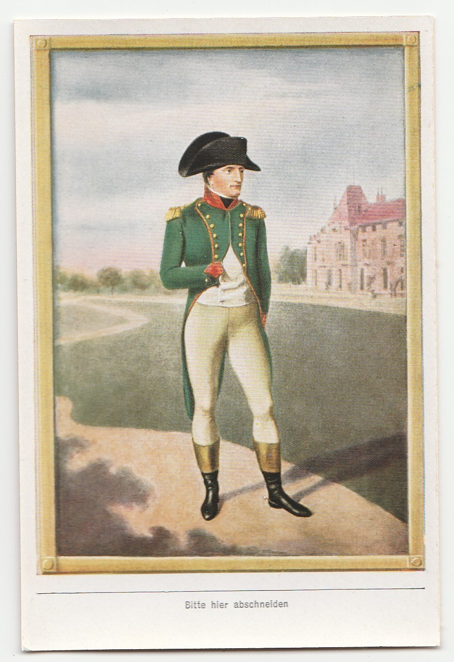 Napoleon I. card, REEMTSMA Hamburg 1933 Napoleon I. card, REEMTSMA Hamburg 1933