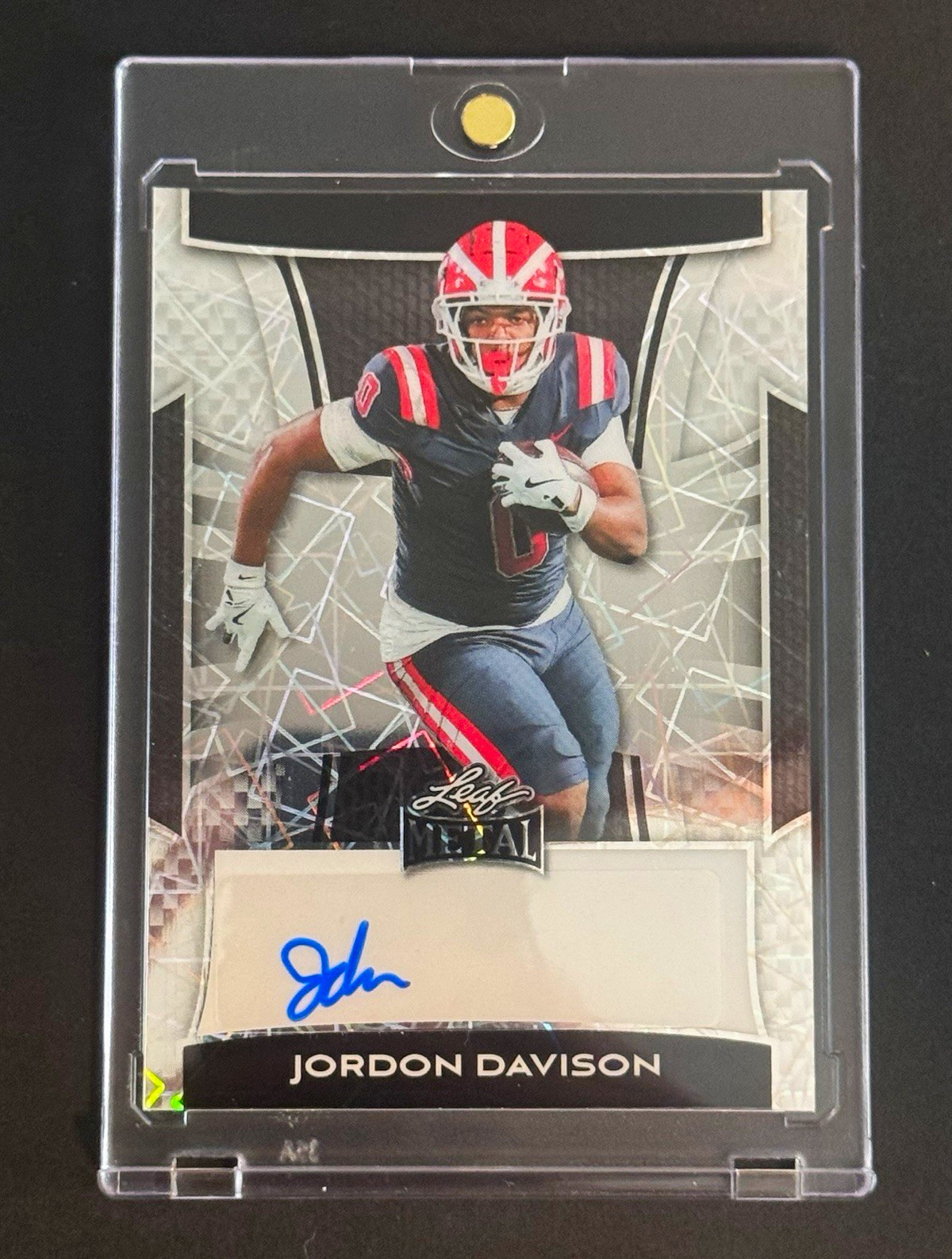 Leaf 2025 Leaf Metal Jordon Davison Auto #BA-JD1 Oregon Ducks Leaf 2025 Leaf Metal Jordon Davison Auto #BA-JD1 Oregon Ducks