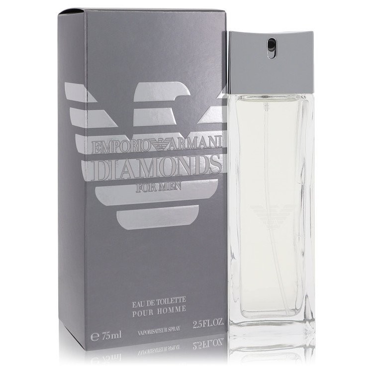 Emporio Armani Diamonds by Giorgio Armani Eau De Toilette Spray 2.5 oz For Men Emporio Armani Diamonds by Giorgio Armani Eau De Toilette Spray 2.5 oz For Men