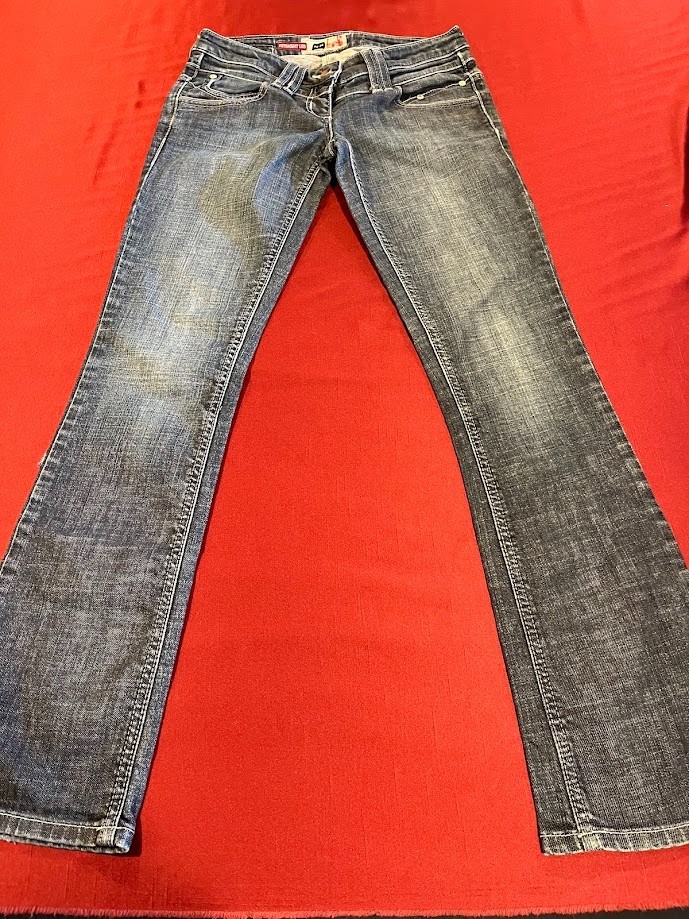 River Island Women\'s Bootcut Jeans - Dark Blue Size 8