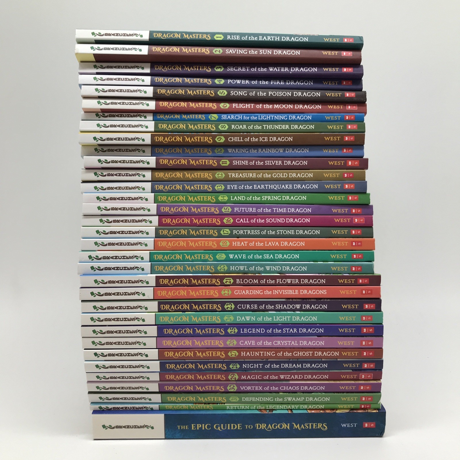 Dragon Masters Series Set (Book 1- Book 31) + 2 Extra  33 Books Total-Paperback