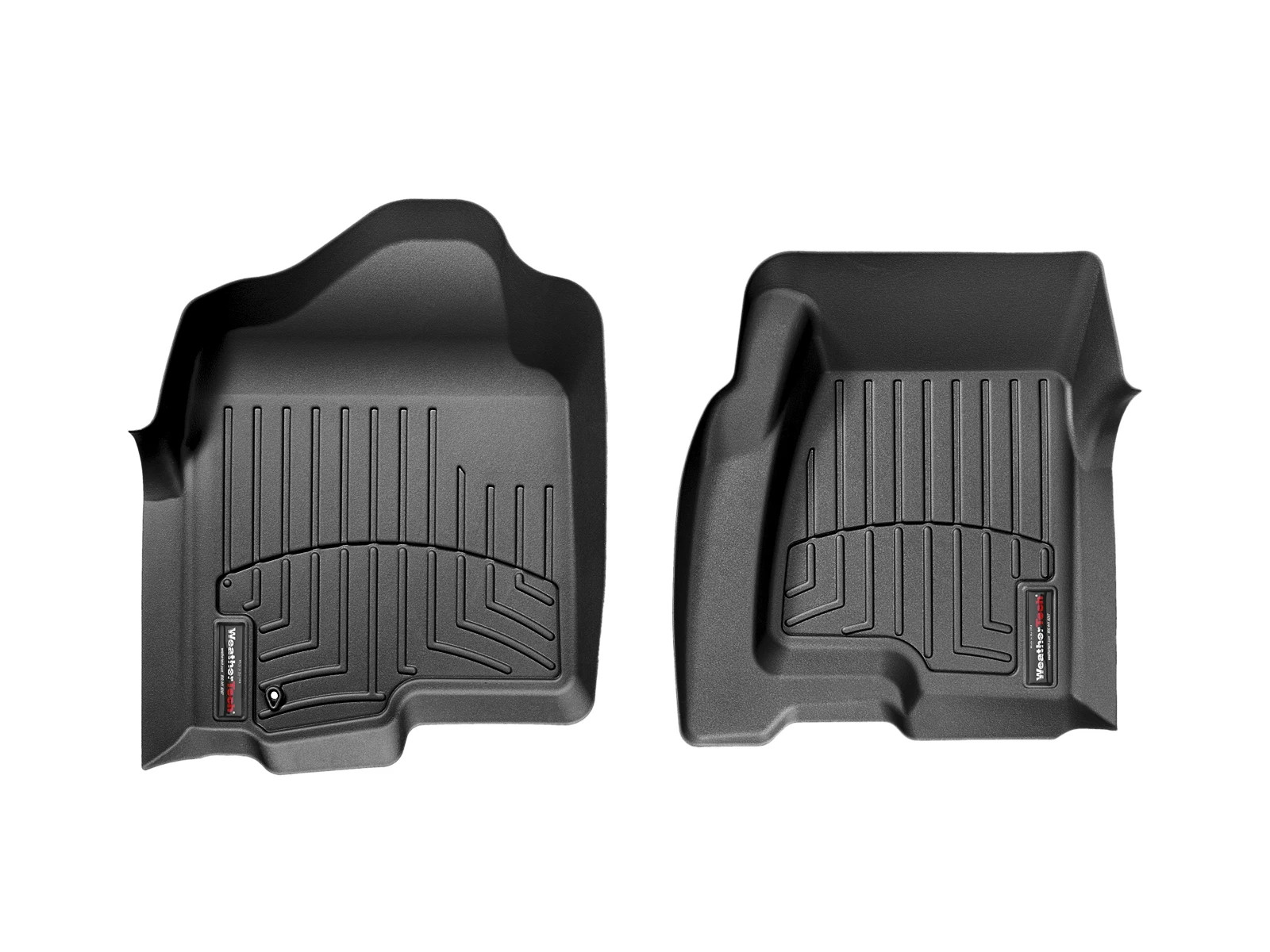 WeatherTech FloorLiner for 1999-2006 Chevrolet Silverado - 1st Row, Black