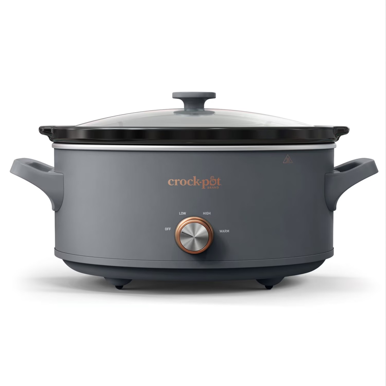 Crock-Pot Manual 7-Quart Slow Cooker, Mussel Grey Crock-Pot Manual 7-Quart Slow Cooker, Mussel Grey