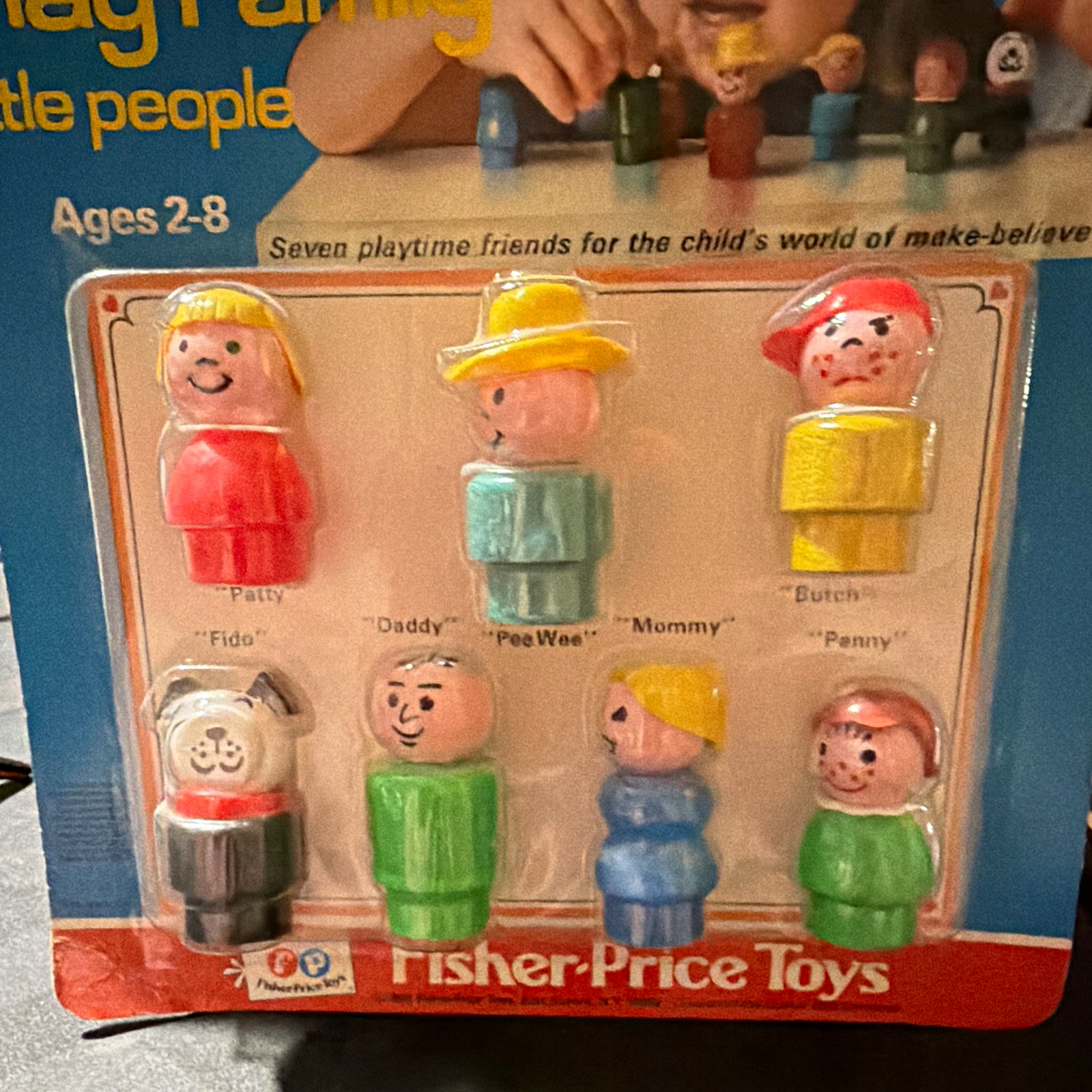 Vintage Fisher-Price Little People Play Family Set HTF (For Adult Collector)
