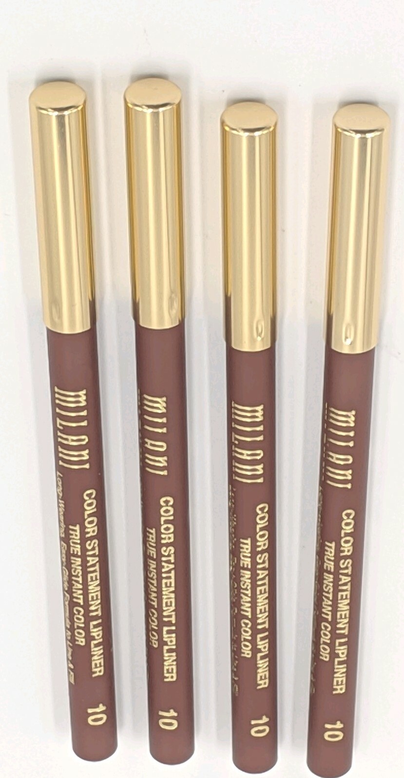 Milani Color Statement Instant Color Lipliner NEW unsealed #10 cocoa. QTY:4