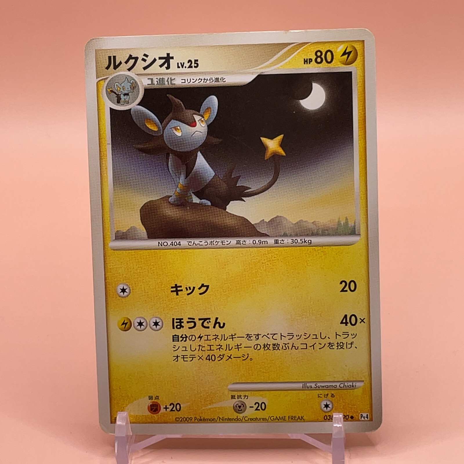 Luxio Lv.25 1ed TCG Pokemon Card Game Japanese From Japan Nintendo Anime F/S