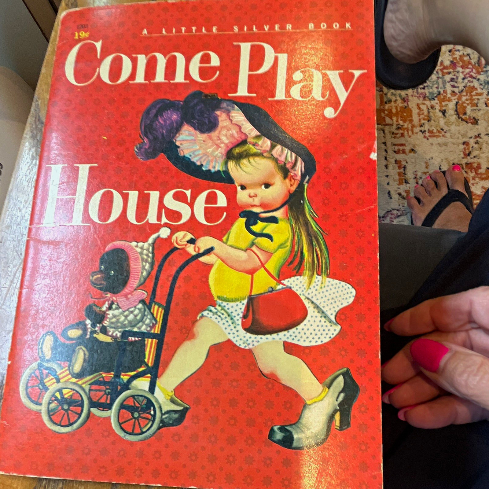 Little Silver Book Come Play House by Edith Osswald  VINTAGE 1948