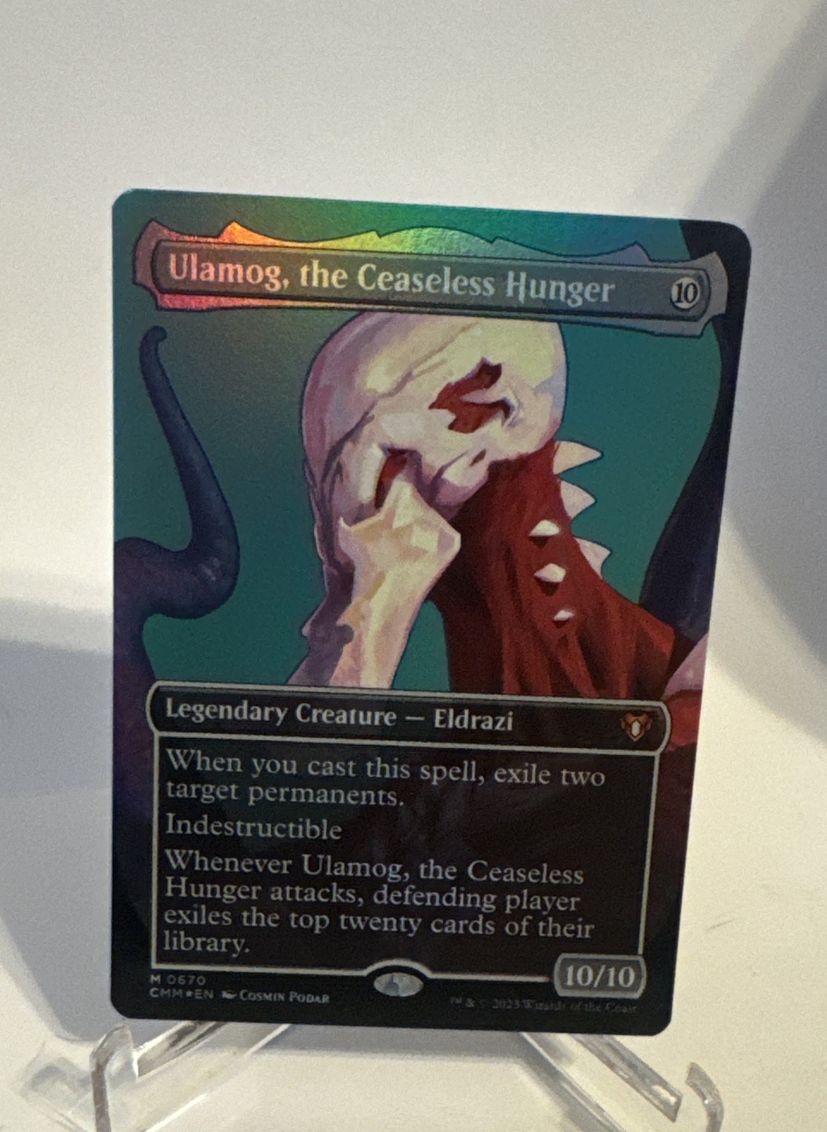 Ulamog, the Ceaseless Hunger Commander Masters Foil Ulamog, the Ceaseless Hunger Commander Masters Foil