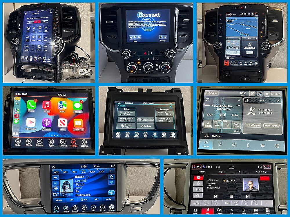 RADIO BENCH TEST CAN BUS EMULATOR FOR JEEP, DODGE RAM, CHRYSLER UCONNECT 3, 4, 5
