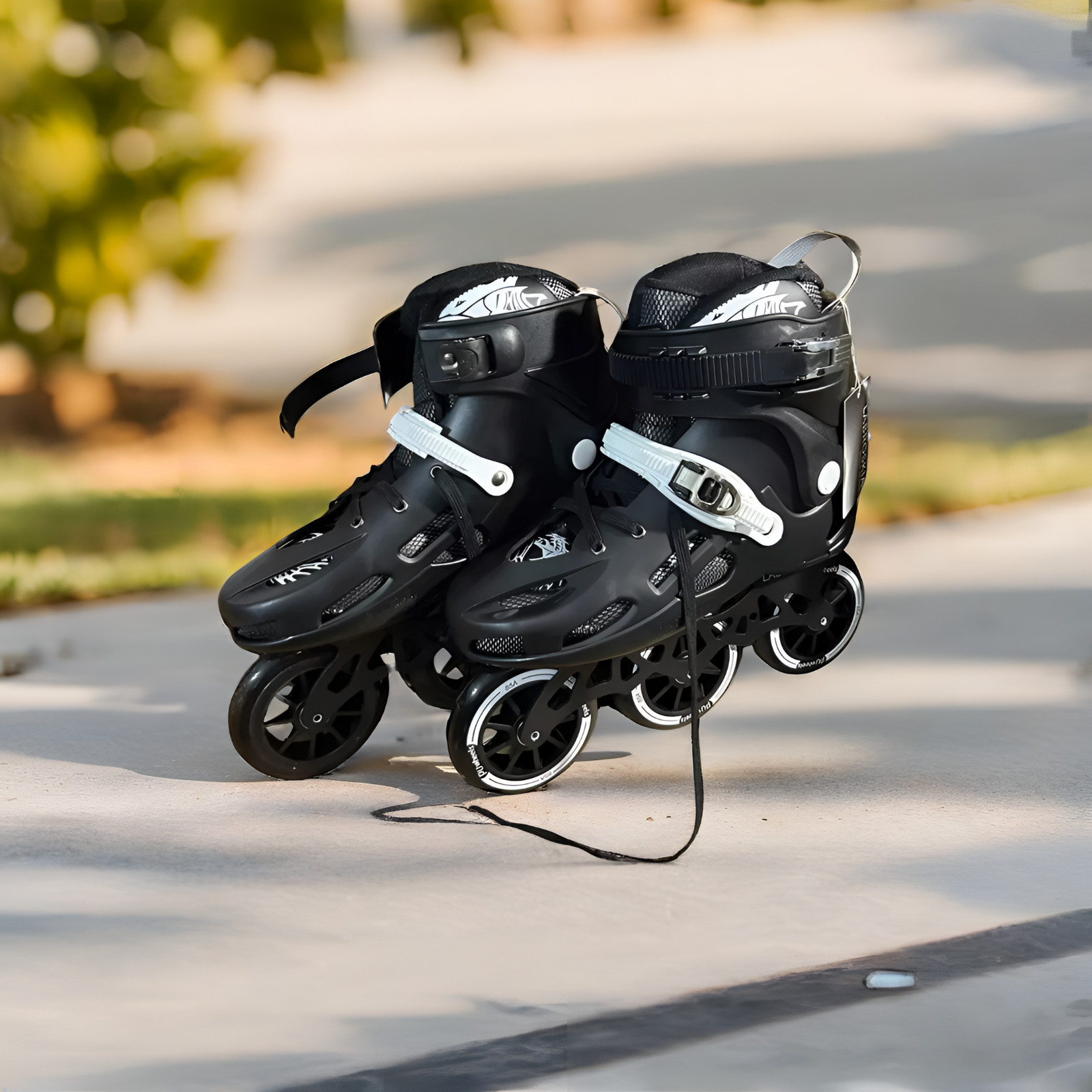 Inline Skates Adult Men Women Roller Blades 3 or 4 Wheel 110mm 80mm Size 40-45 Inline Skates Adult Men Women Roller Blades 3 or 4 Wheel 110mm 80mm Size 40-45