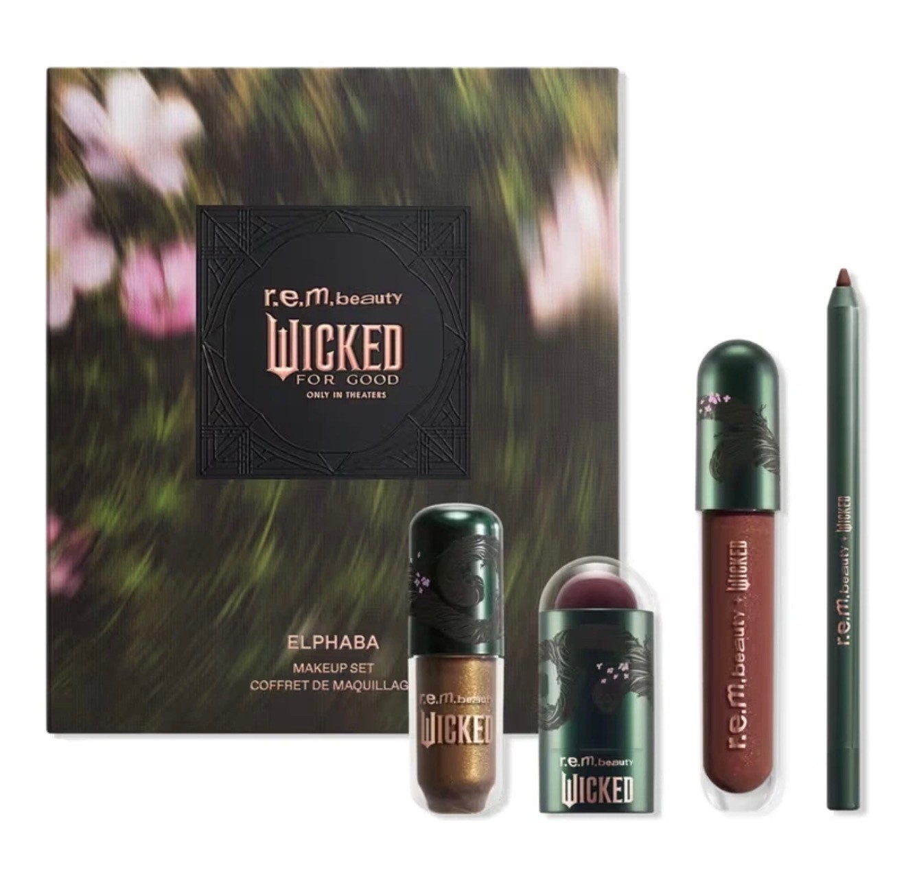 rem R. E. M x Wicked For Good Elphaba Makeup Set Limited Edition Authentic NEW
