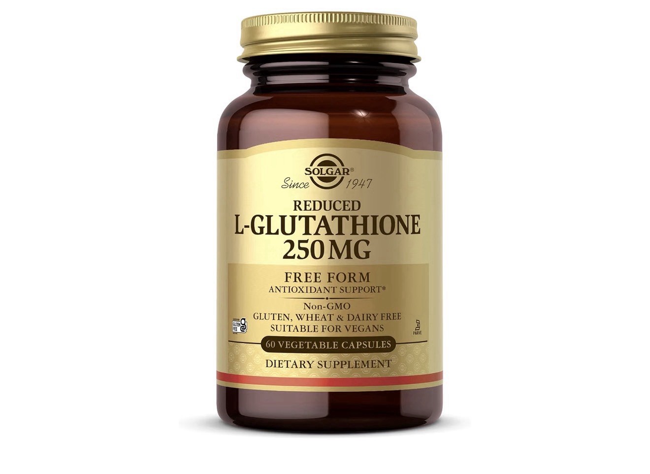 Solgar Reduced L-Glutathione 250mg 60 Vegetable Capsules Solgar Reduced L-Glutathione 250mg 60 Vegetable Capsules
