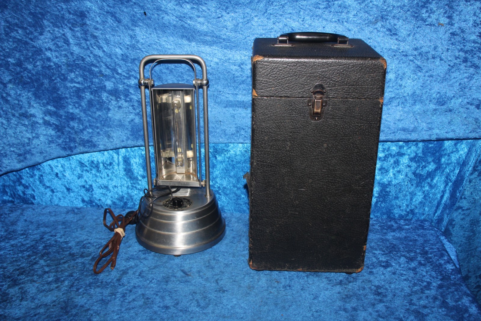 Sun-Kraft Tube Lamp Model A-1 Vintage Art Deco Cold-Quartz Ultraviolet Therapy