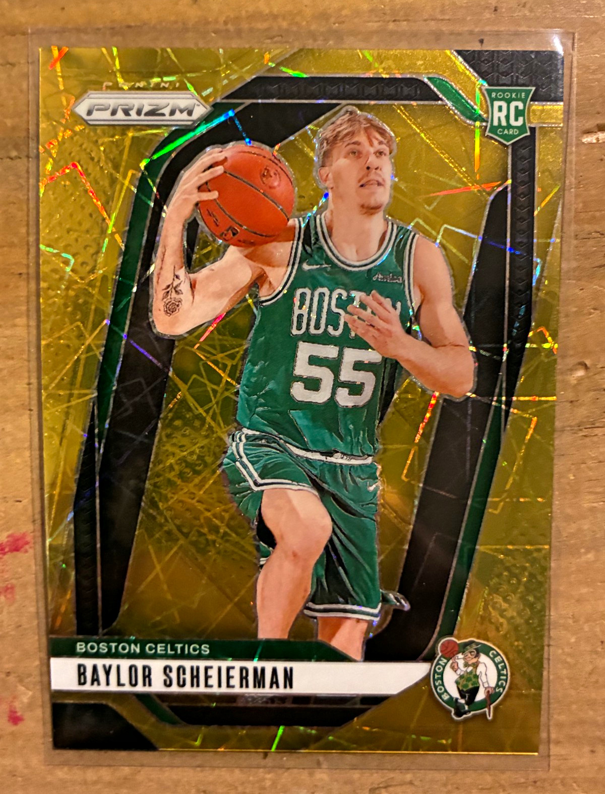 Panini 2024-25 Prizm Baylor Scheierman RC #236  Gold /10