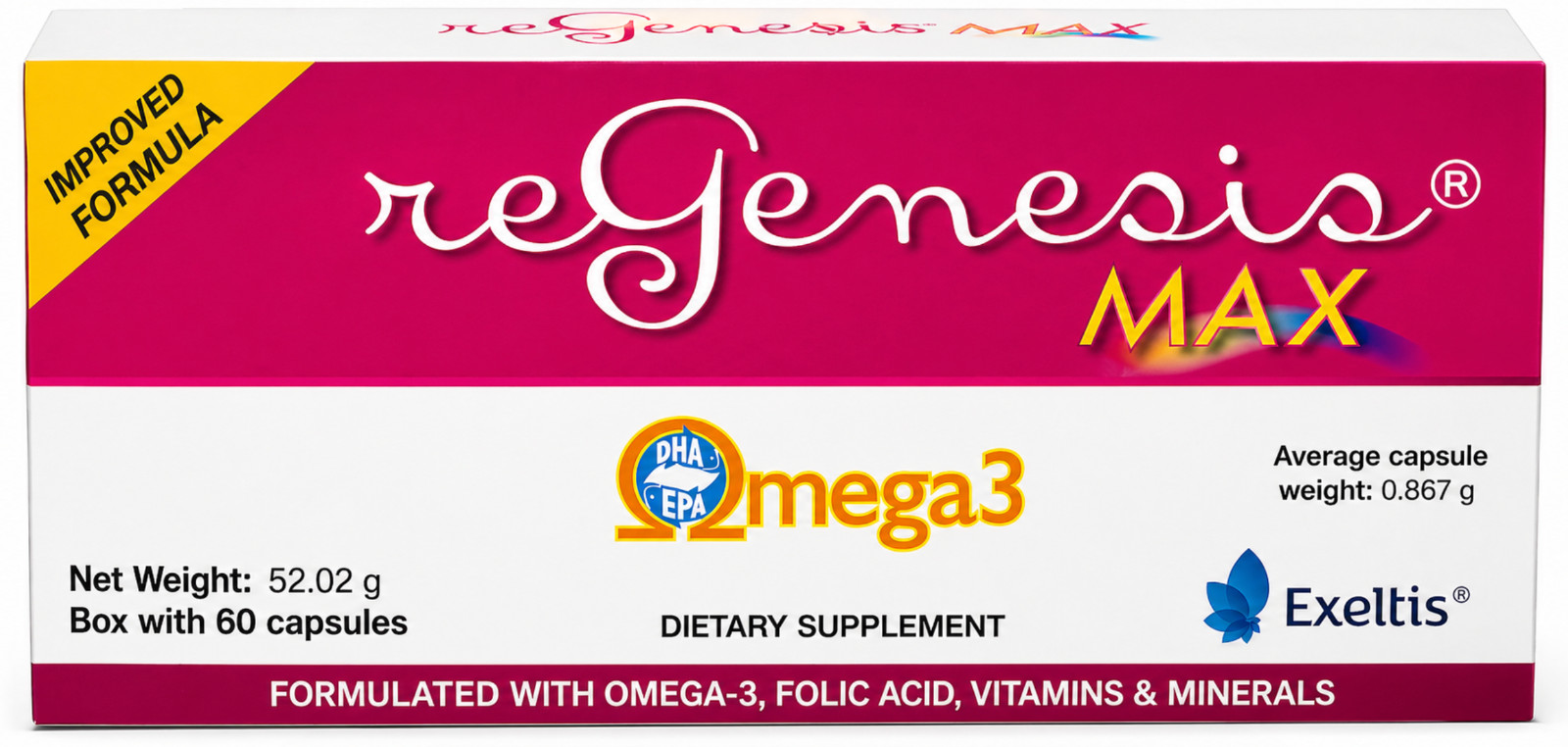 Regenesis Max 60 Capsules Regenesis Max 60 Capsules