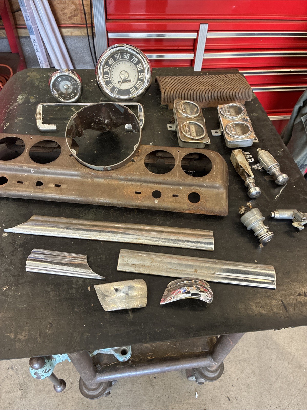 1949 Mercury Dash Parts All Hard To Find Pieces