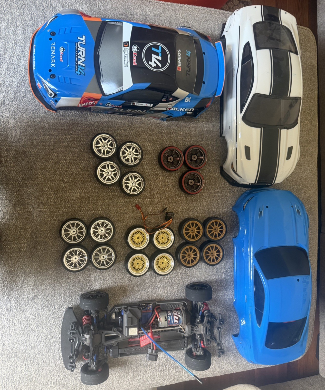 TRAXXAS 105237-4 BLK Drift 4-Tec Ford Mustang TRAXXAS 105237-4 BLK Drift 4-Tec Ford Mustang
