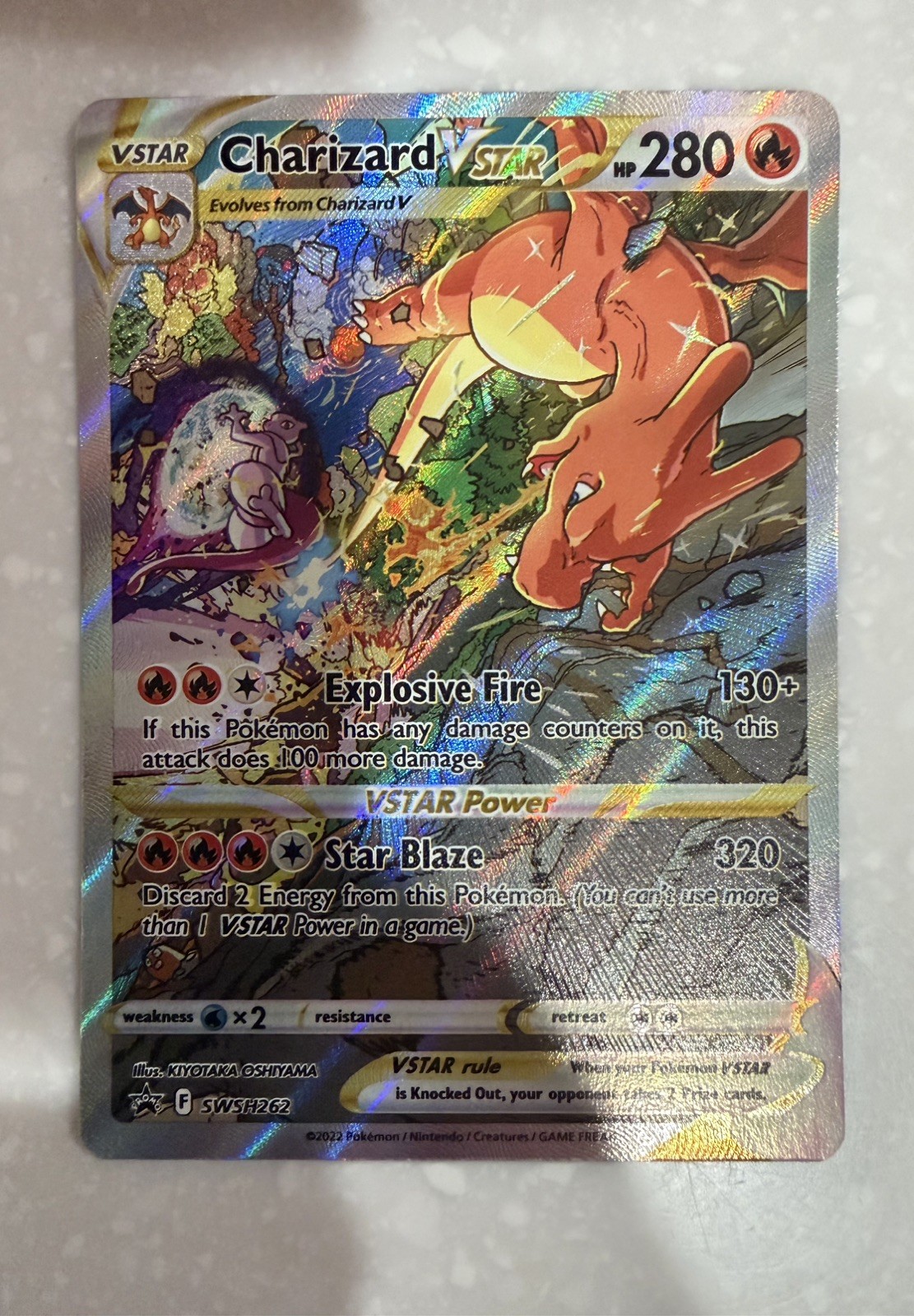 Pokémon Charizard VSTAR SWSH262 Promo – English – Ultra Rare – Pokémon Charizard VSTAR SWSH262 Promo – English – Ultra Rare –