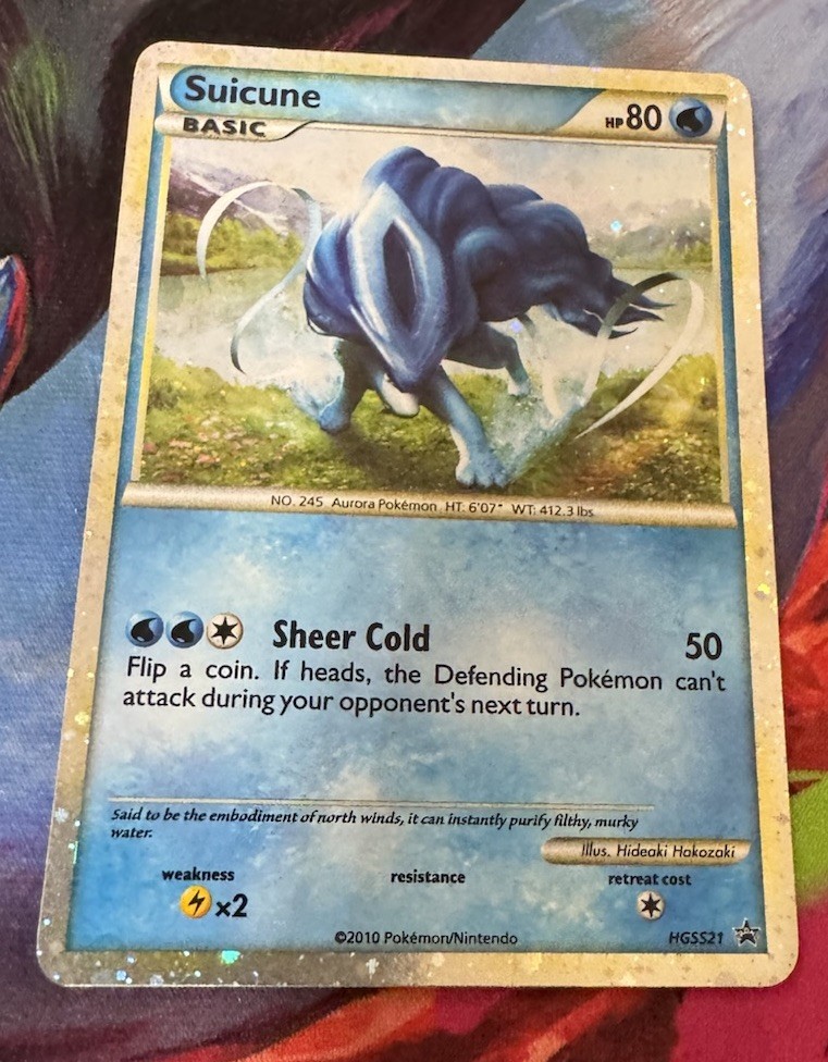 Suicune HGSS21 Hgss Holo Promo ✨💫✨