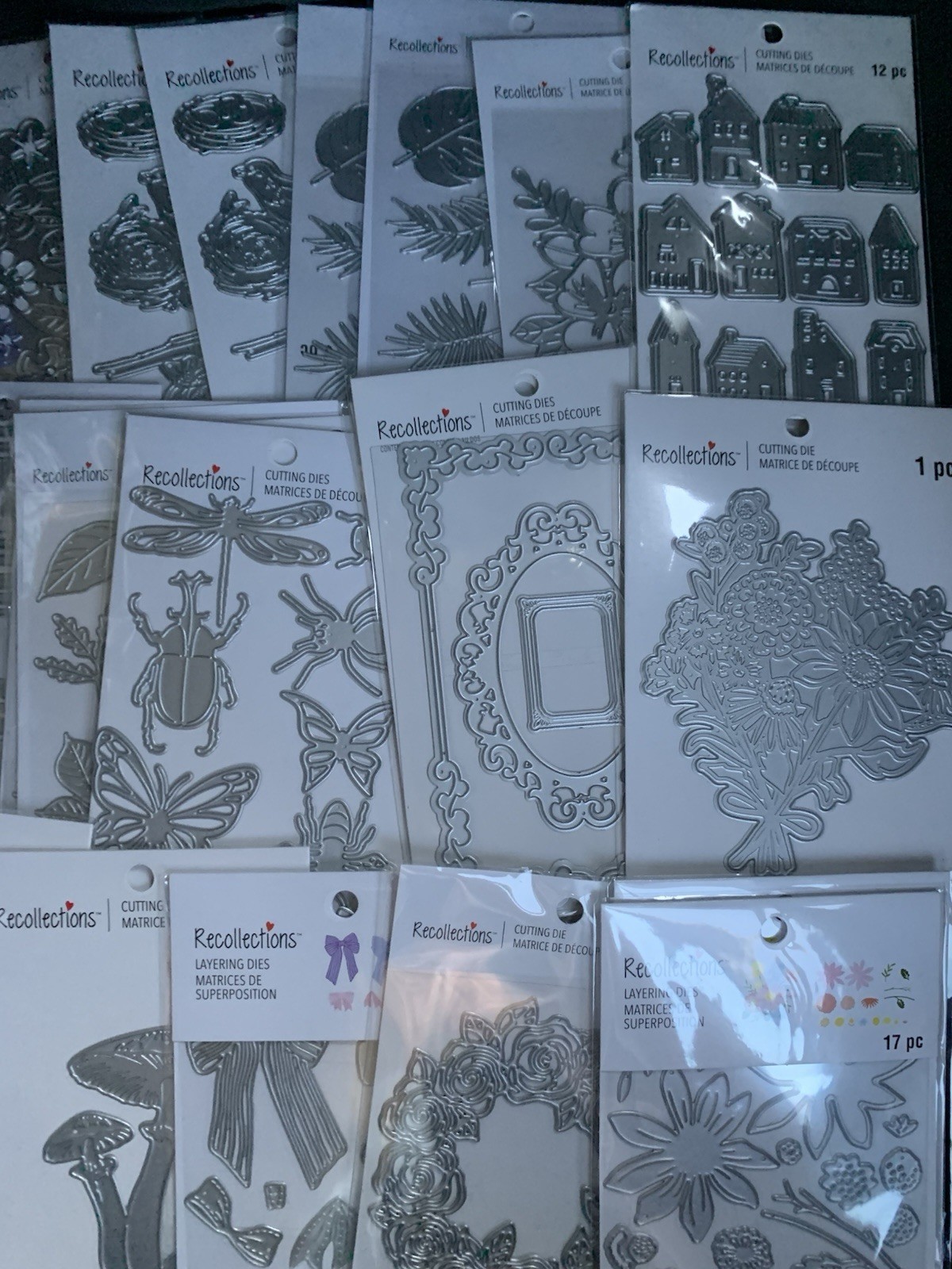 Recollections Cutting Dies Lot Of 200 Recollections Cutting Dies Lot Of 200