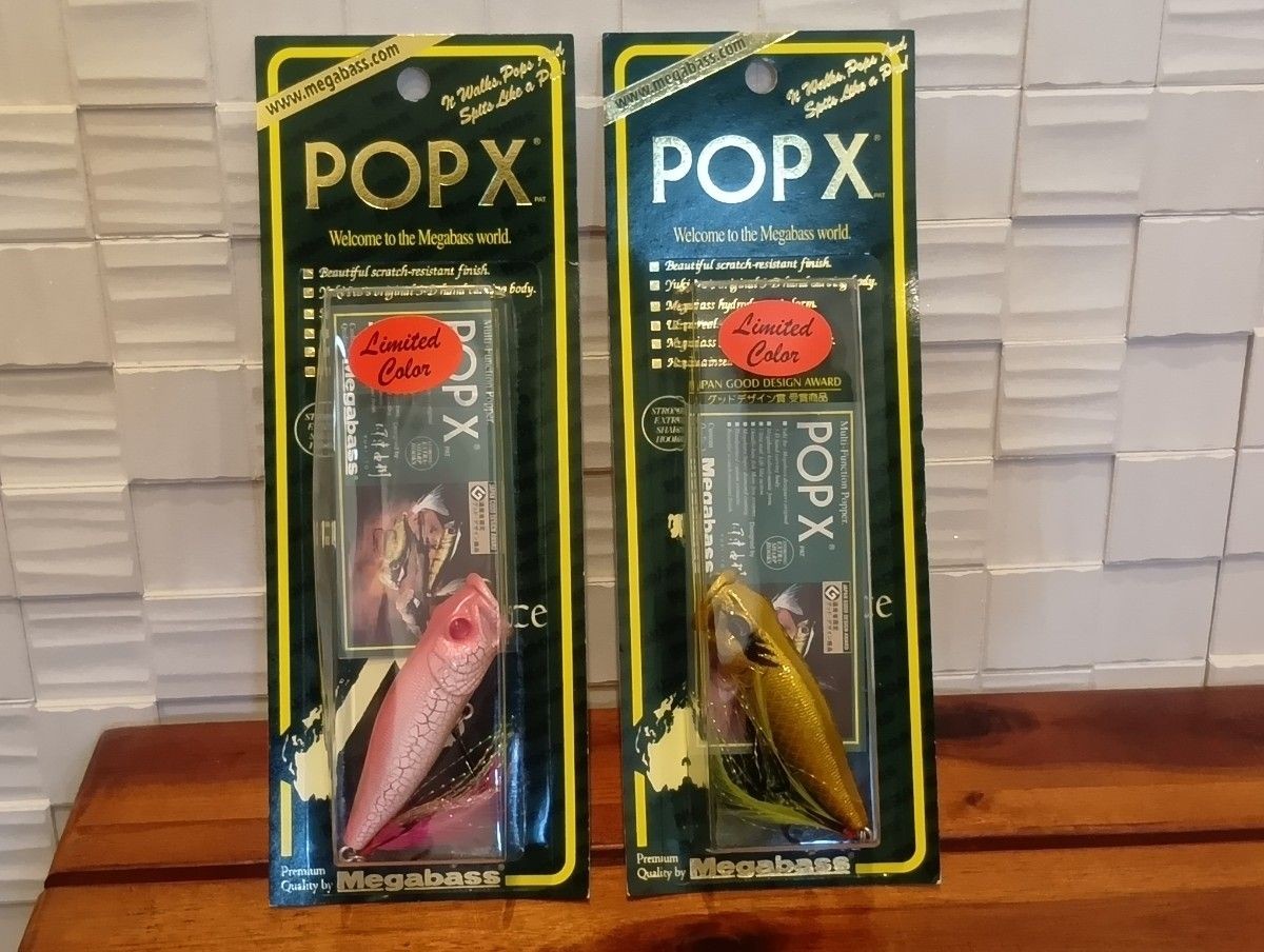 Megabass POPX Pop X Keep Cast Limited Color 2 Piece Set Dela Pink King Salmon Un